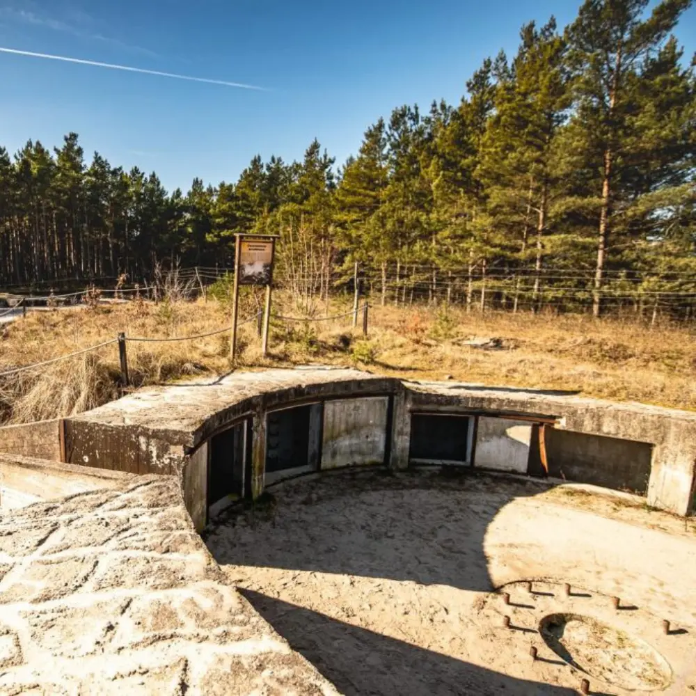 Bunkry Blüchera w Ustce