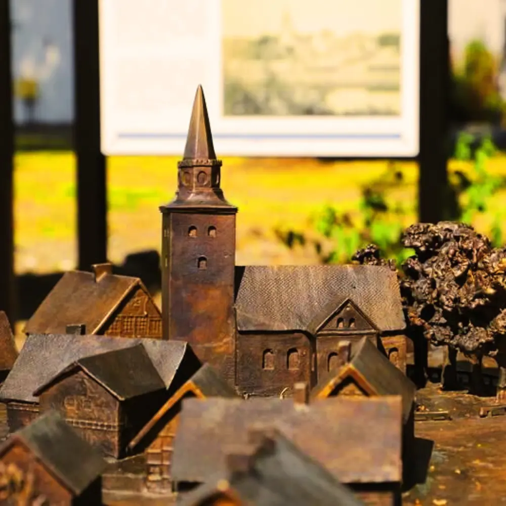 Makieta dawnej Ustki 1