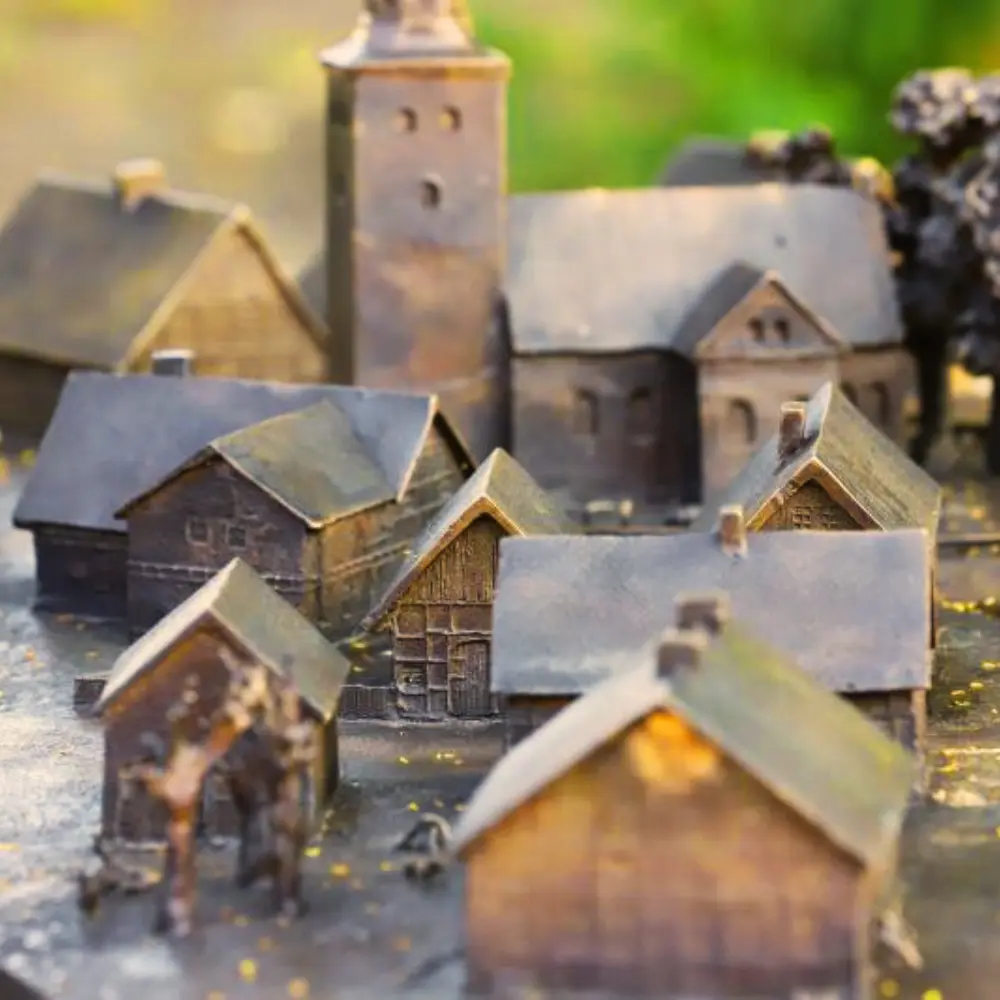 Makieta dawnej Ustki 4