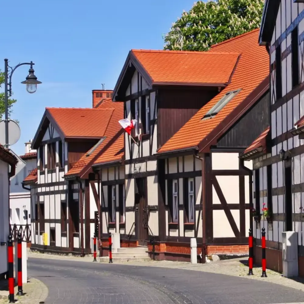 Stara osada rybacka w Ustce